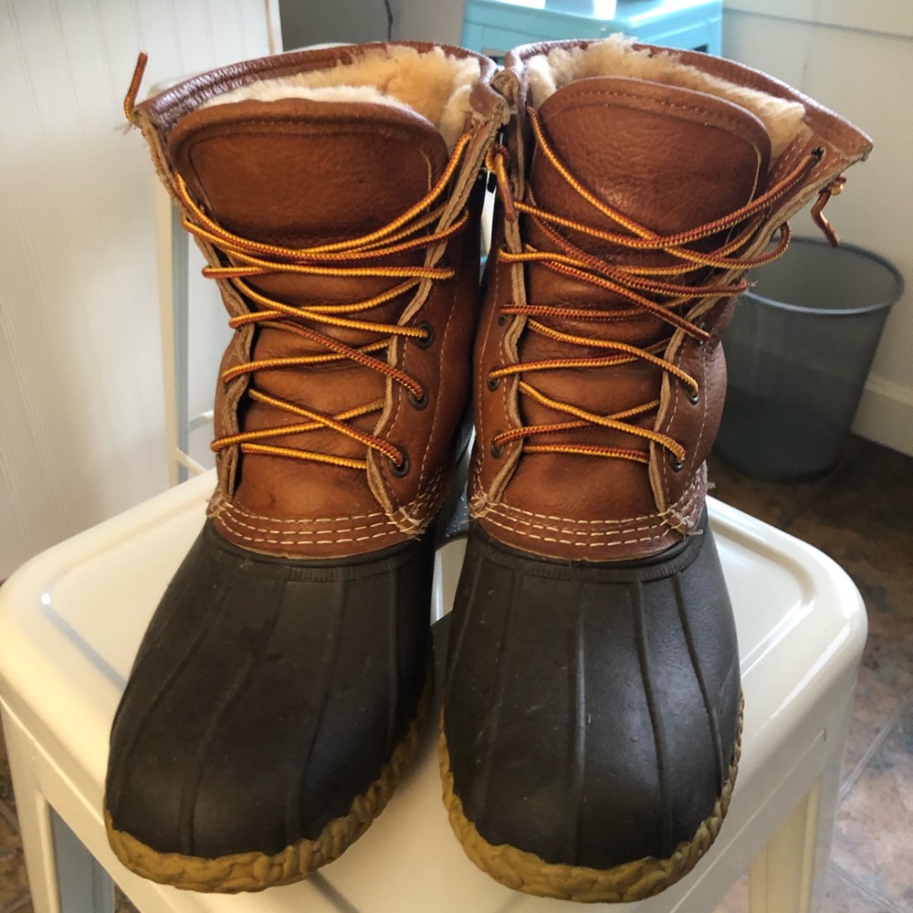 Shearling lined Bean Boots